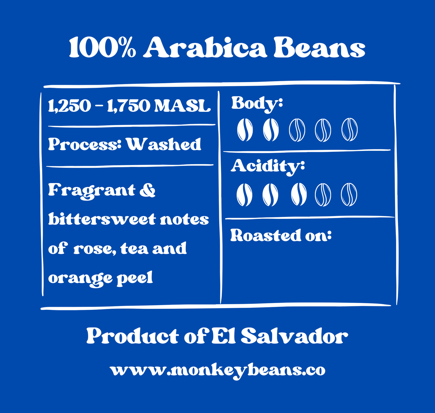 (Limited Edition) El Brisa Rosa El Salvador Coffee Beans