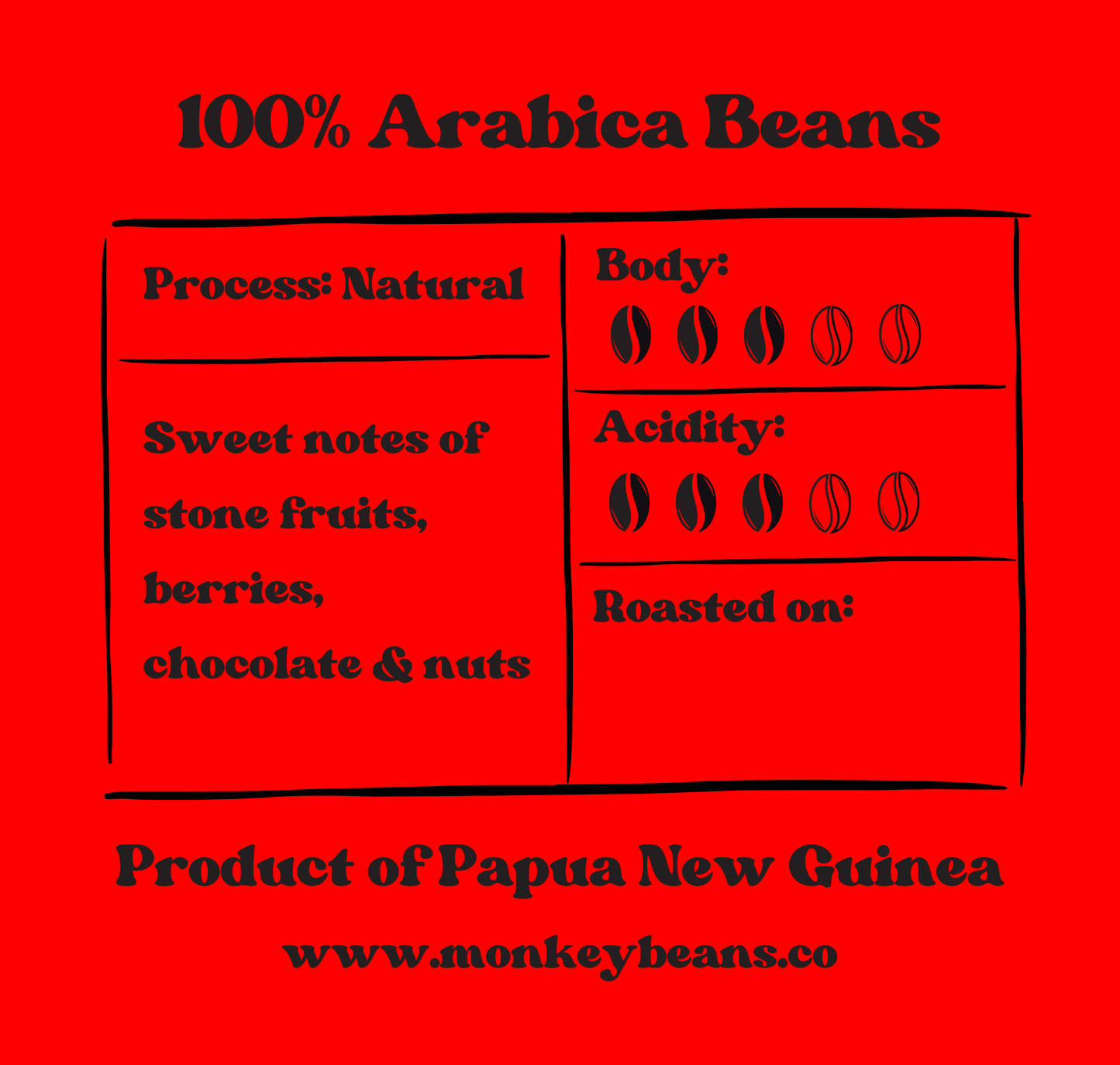 Niugini Kofi Papua New Guinea Single Origin Coffee Beans