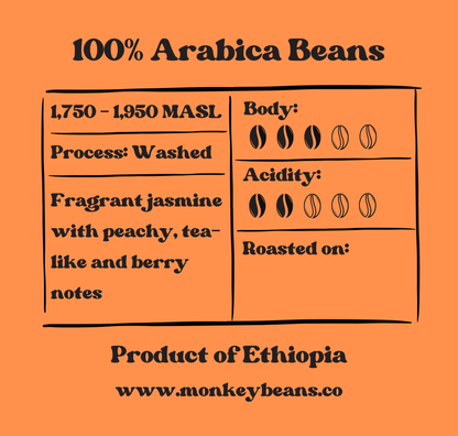 (Limited Edition) Limu Abeba Ethiopia Limu Single Origin Coffee Beans 250g/500g/1kg
