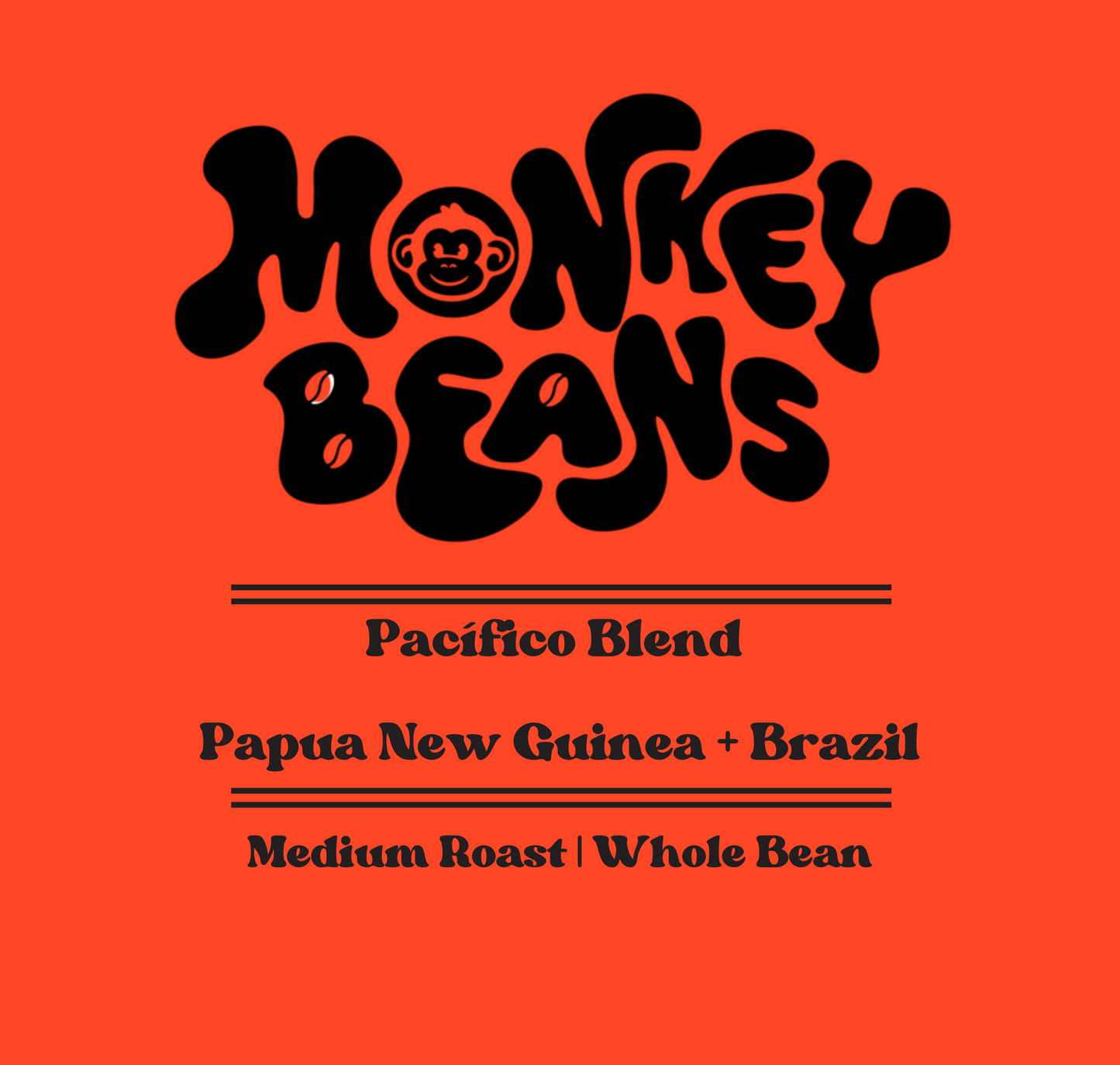 Pacifico Blend Papua New Guinea and Brazil Coffee Beans